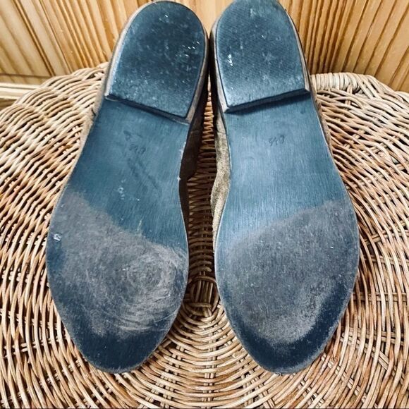 Naughty Monkey brown suede leather ankle boots 6.5 - Picture 8 of 9